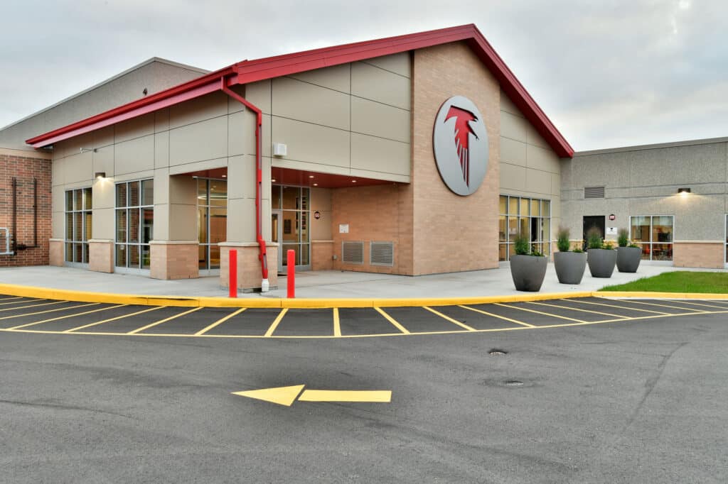 Abbotsford SD FEMA Exterior Image of Entrance