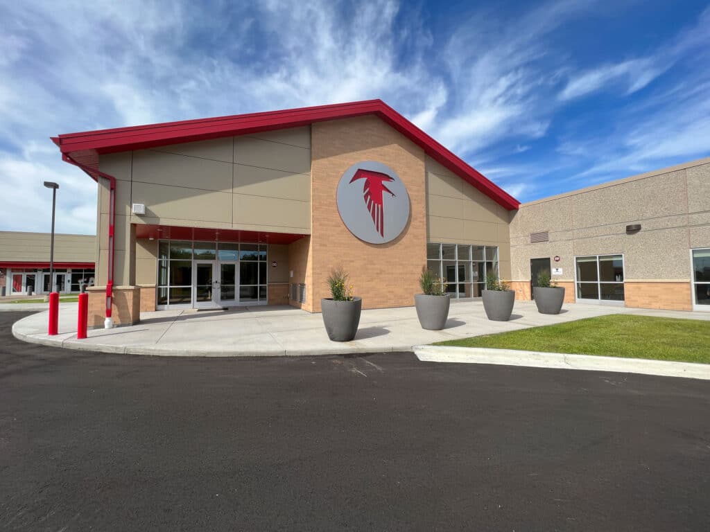 Abbotsford SD FEMA Exterior Image of Entrance