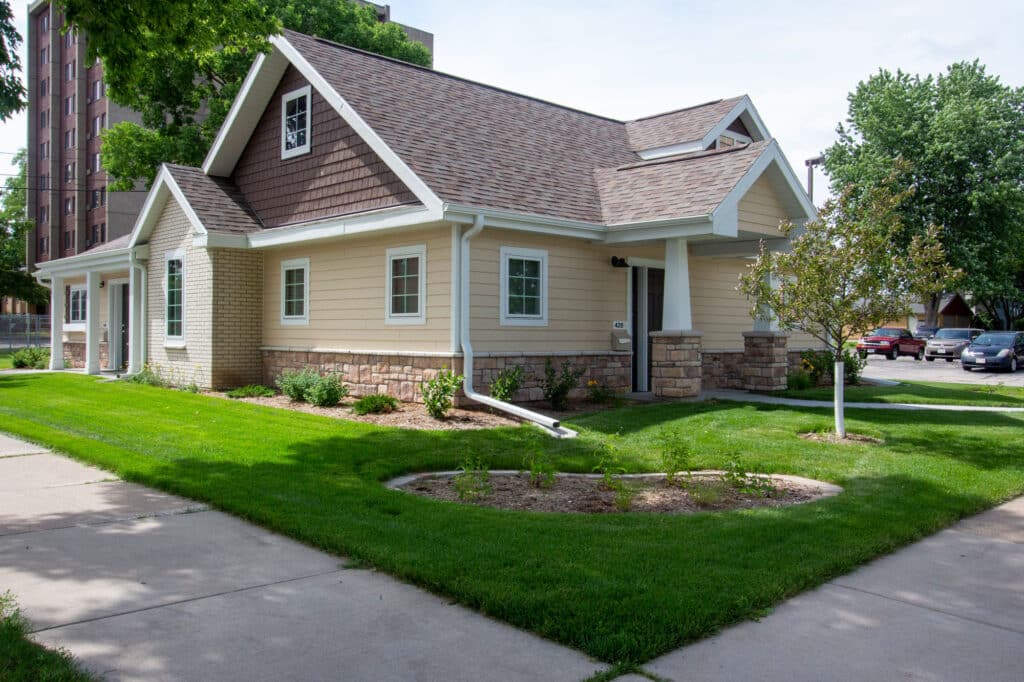 Duplex house designed by HSR