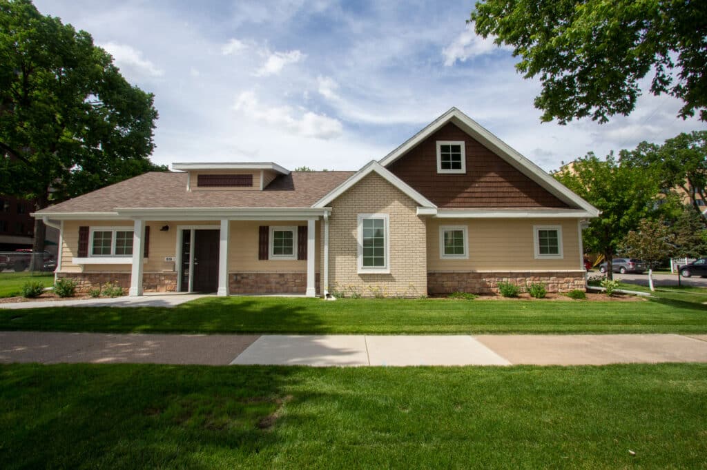 Duplex house designed by HSR