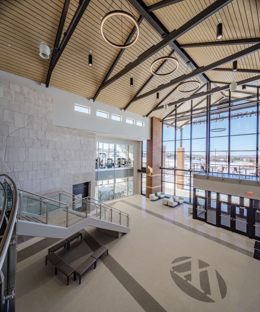 Arcadia Wanek Community Center Lobby