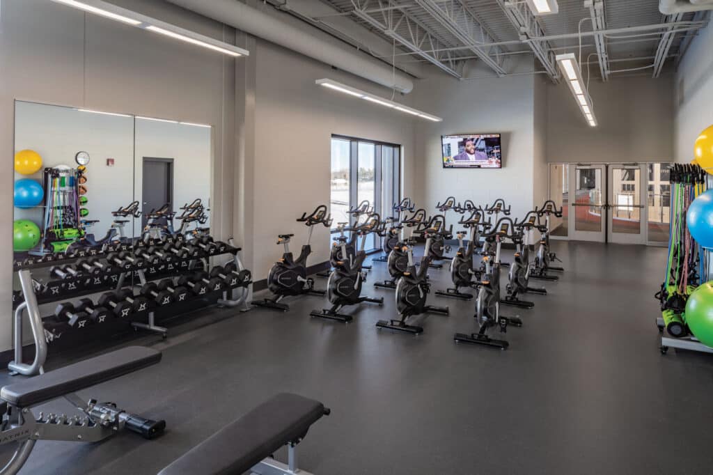 Arcadia Wanek Community Center Fitness Room