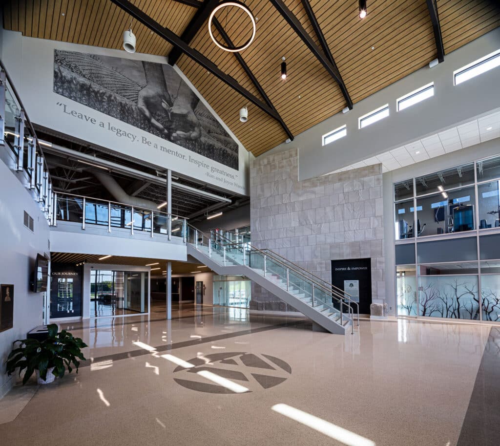 Arcadia Wanek Community Center Main Lobby