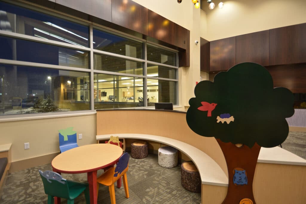 GHS Sparta Clinic Kids Play area in the front lobby