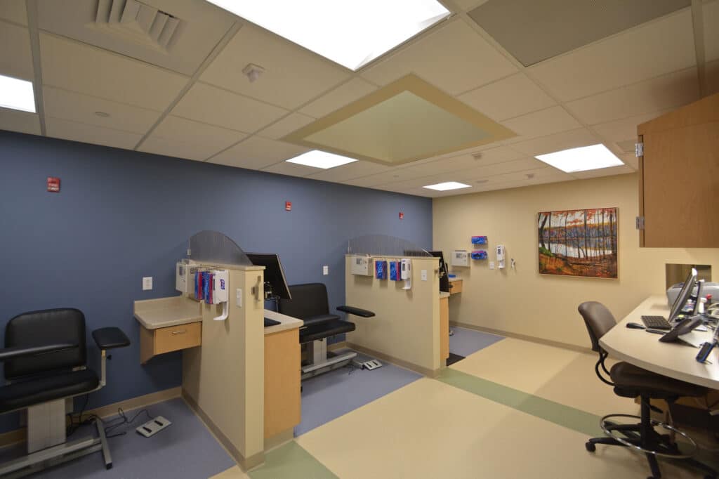 GHS Sparta Clinic Laboratory Room