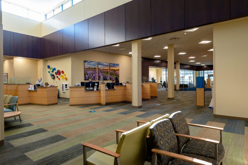 GHS Winona Campus Interior Lobby