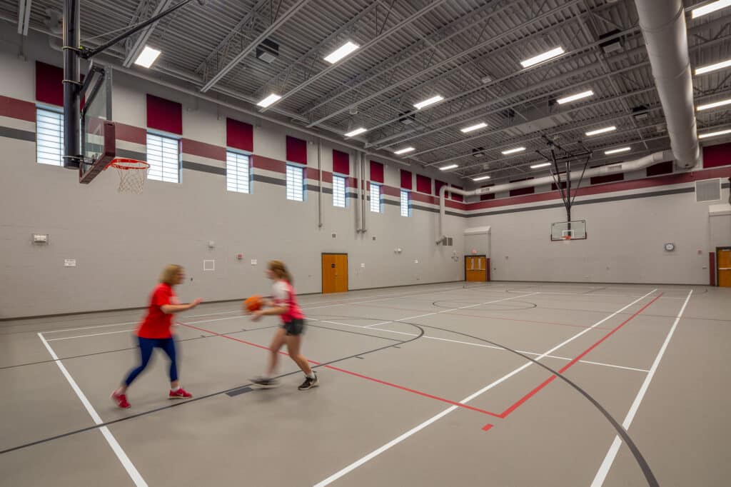 Holmen SD High School Auxiliary Gym