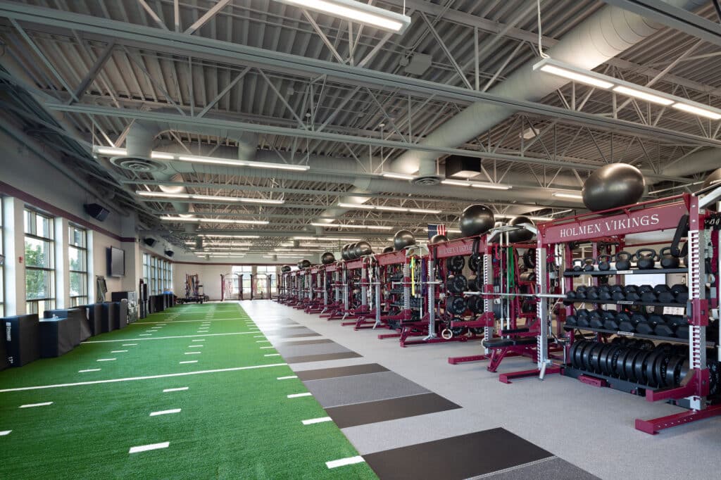 Holmen SD High School Weight Room
