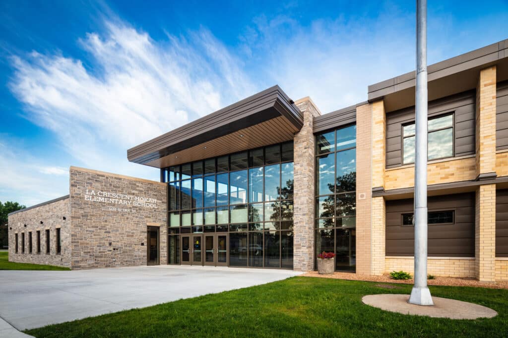 La Crescent Elementary Exterior Entry