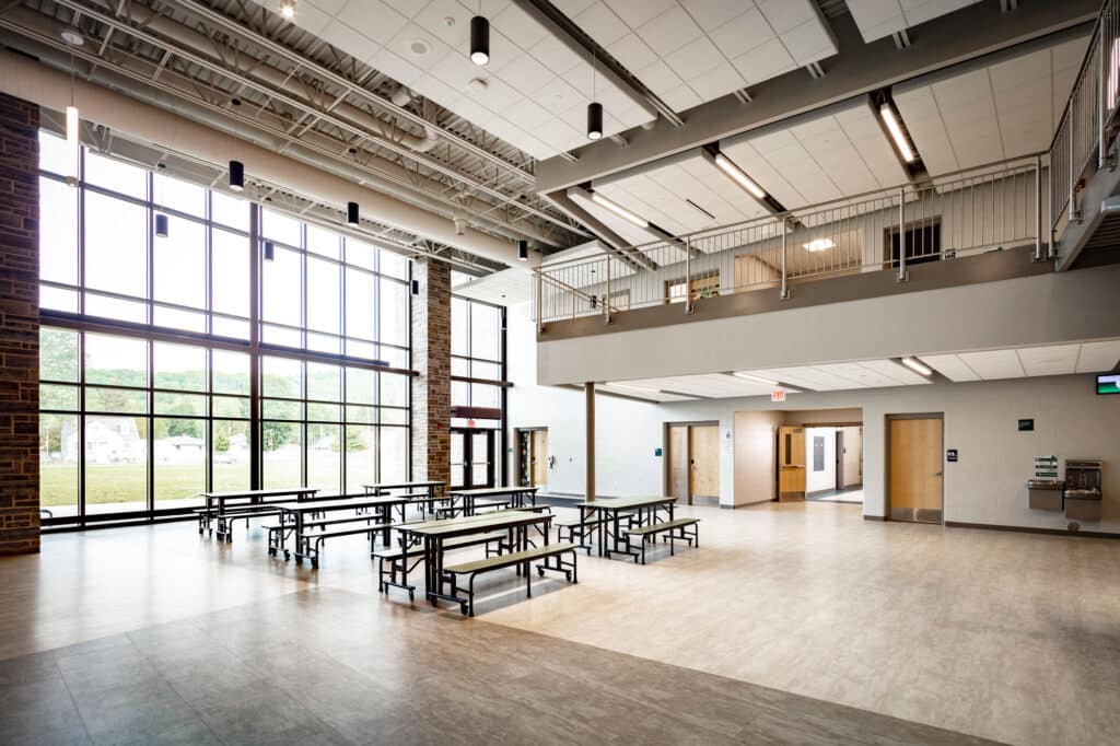 La Crescent Elementary Commons designed by HSR