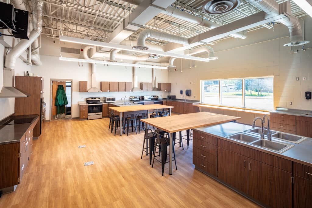 Consumer Education Room at La Crescent High School designed by HSR