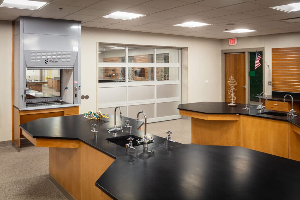 La Crescent High School Science Classroom designed by HSR