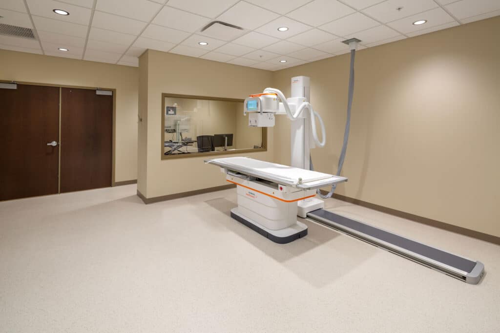 Imaging Room at Mile Bluff Gateway Center