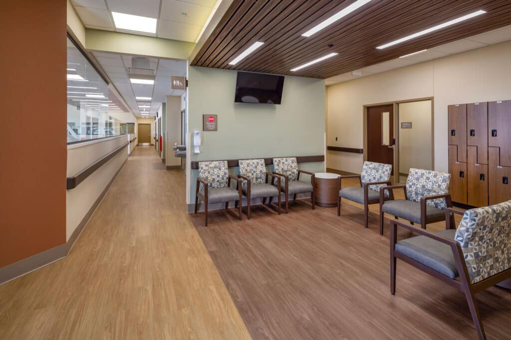Dialysis Center Waiting Room at Mile Bluff Gateway Center