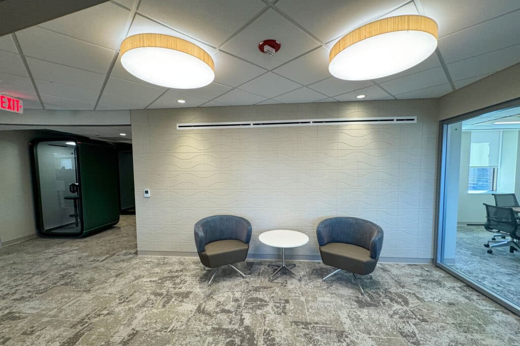 Hallway seating area