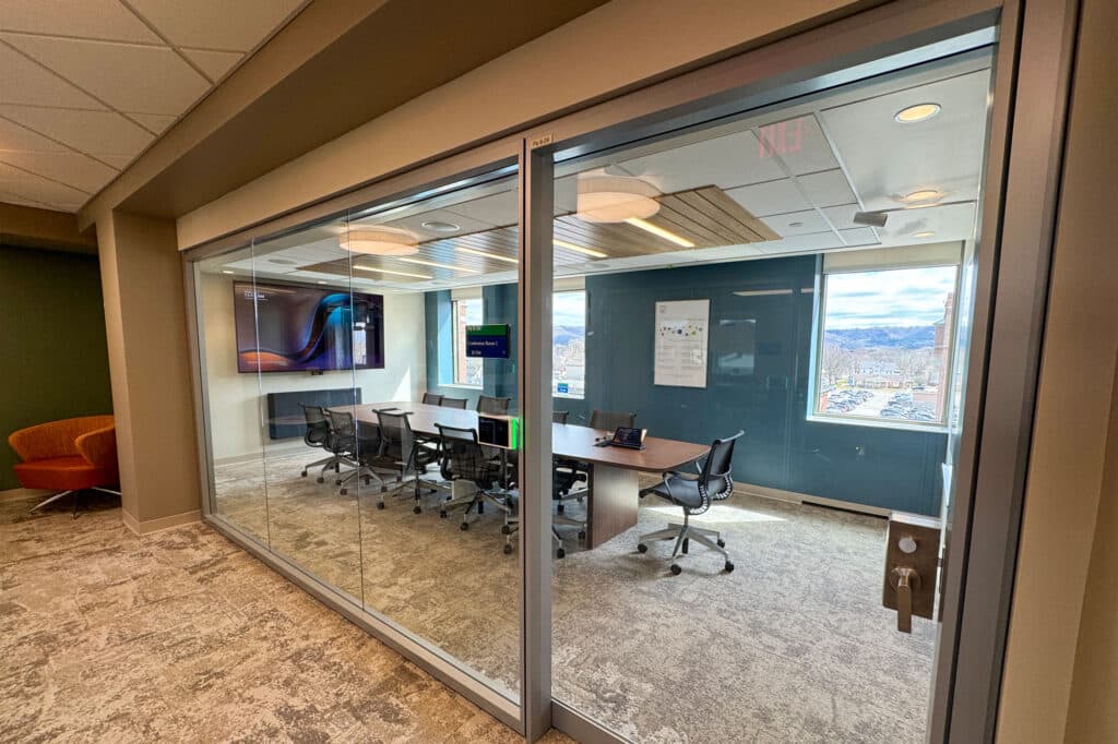 Conference Room with glass walls