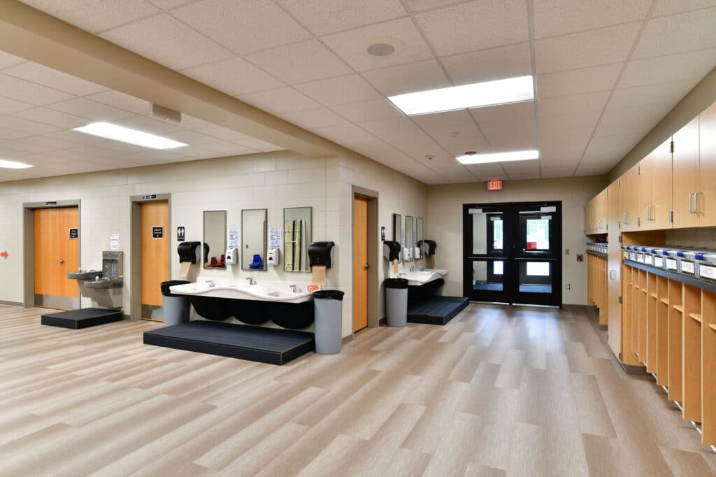 Sparta Southside Elementary Hallway