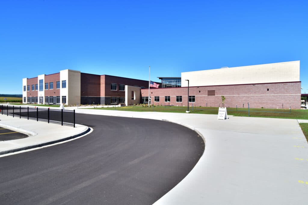 Sparta Herrman Elementary Wider Front Exterior Image