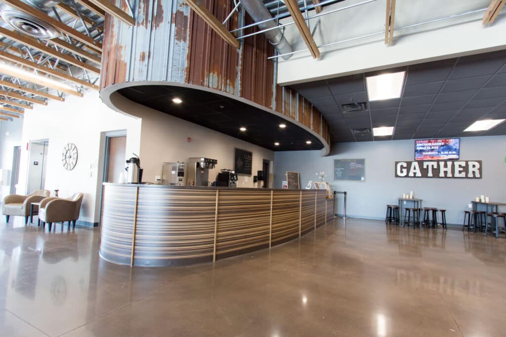 Bethany Church La Crosse Inside coffee bar image