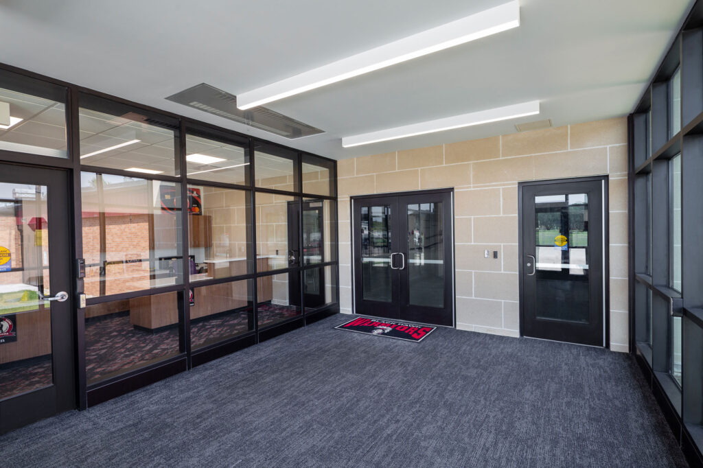 Black Hawk School District Secure Entrance