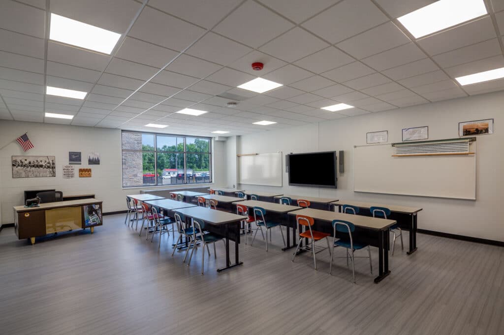 Black Hawk School District Classroom in new addition