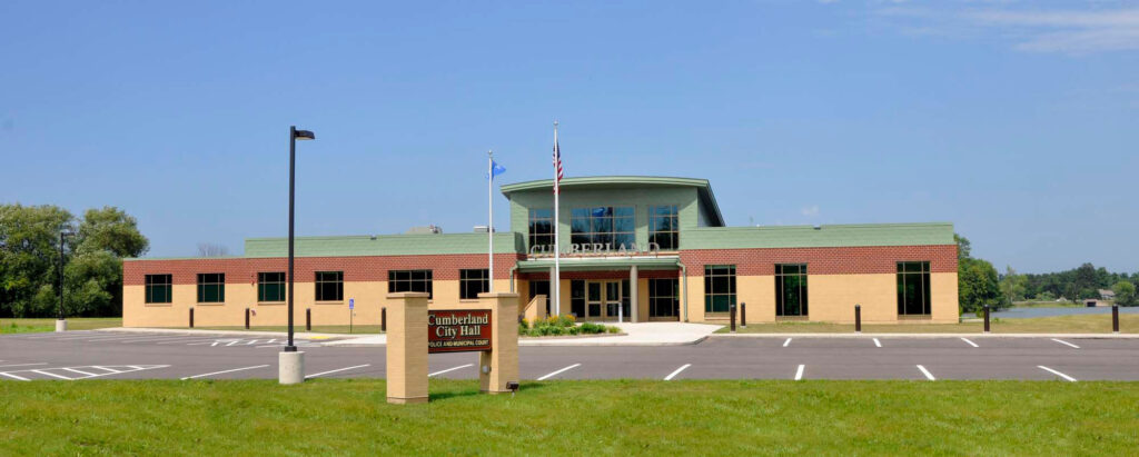 Exterior Wide Angle Image of Cumberland City Hall designed by HSR