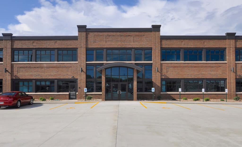 Pepsi exterior of front entry