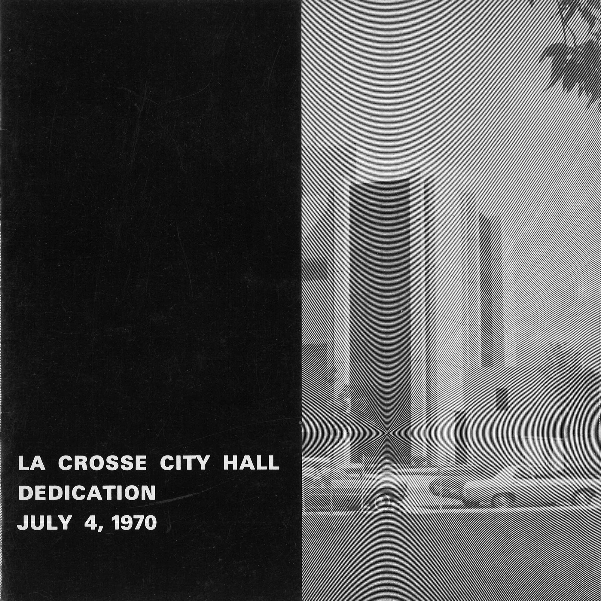 Lax-City-Hall-Dedication-Program Image of the La crosse City Hall Dedication Program