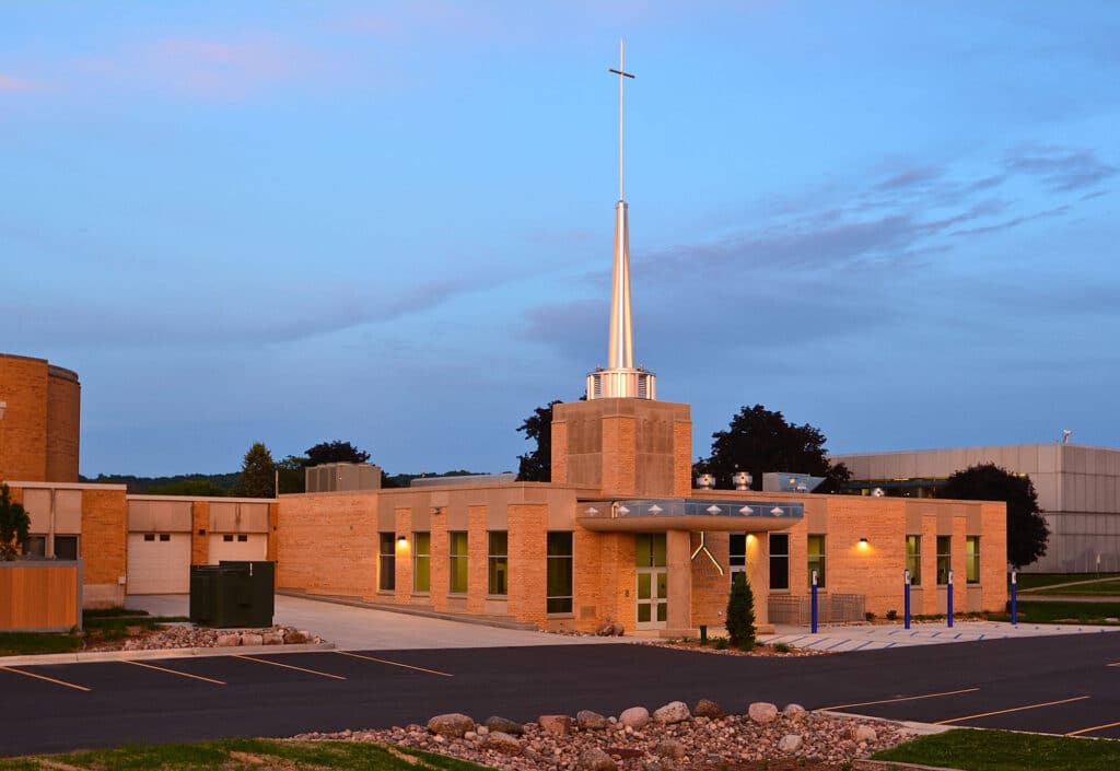 MMOC Exterior Image of the Parish Hall Addition to the Church