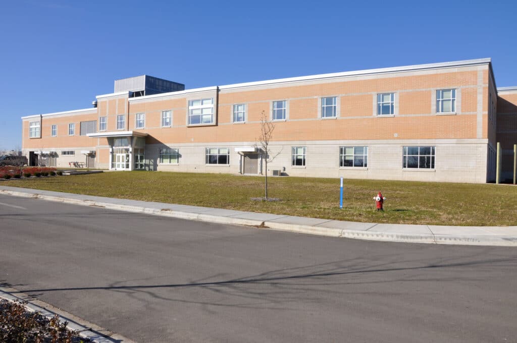 Madison AFRC exterior image of the side of building designed by HSR