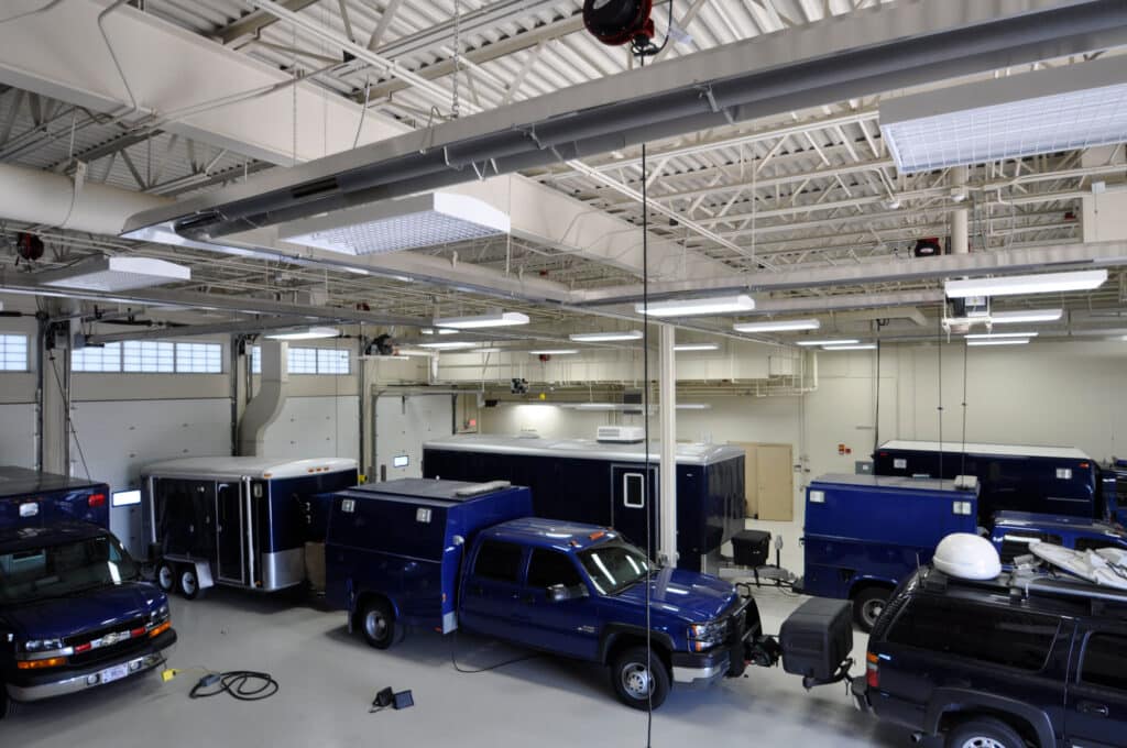 Madison AFRC interior garage designed by HSR