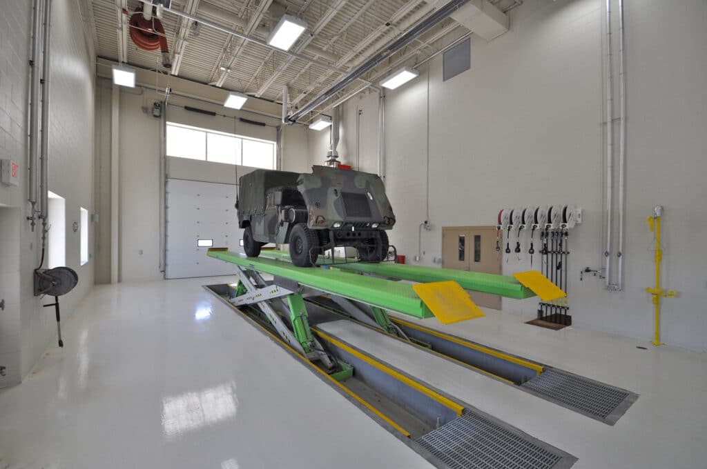 Madison AFRC interior wash bay designed by HSR