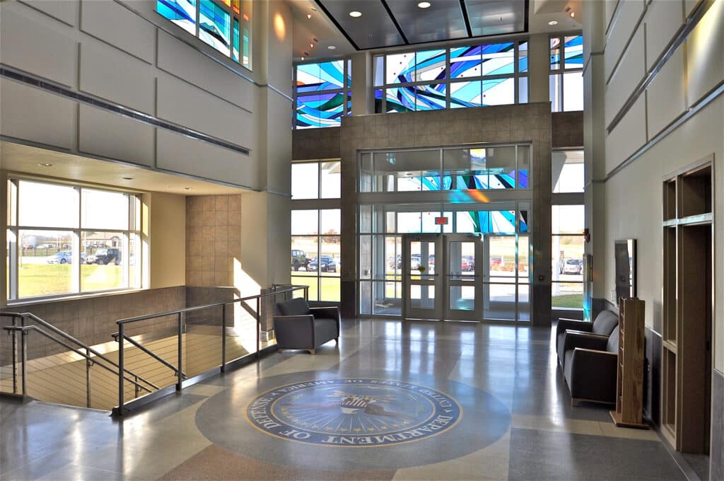 Madison AFRC interior lobby designed by HSR