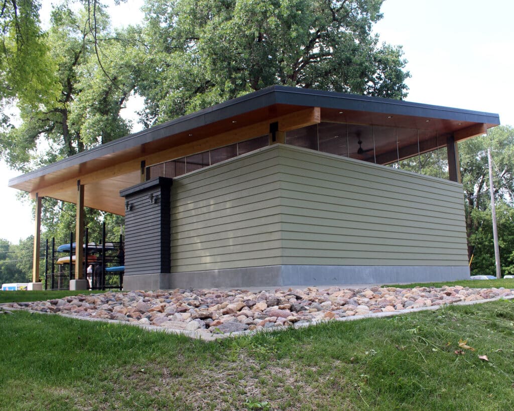 Pettibone Rental Building back view in La Crosse, WI