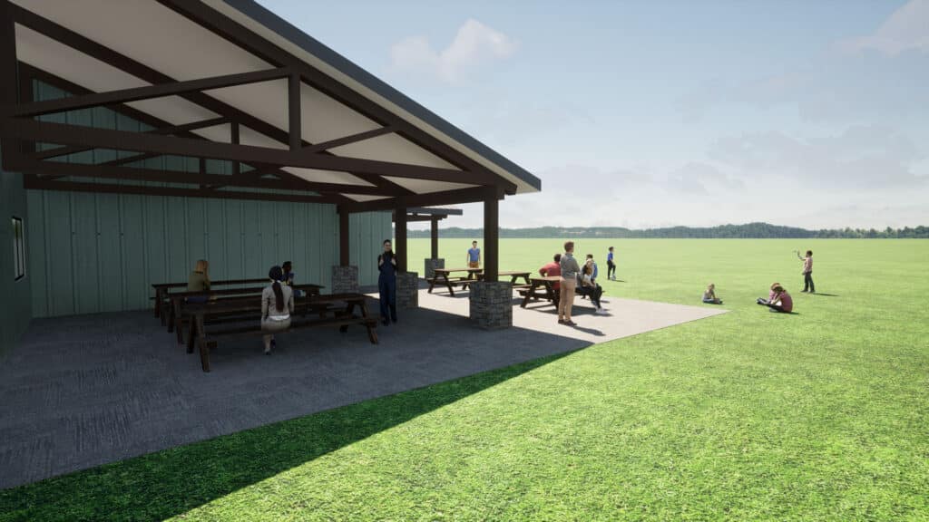 Trail Ridge Exterior Rendering of building designed by HSR