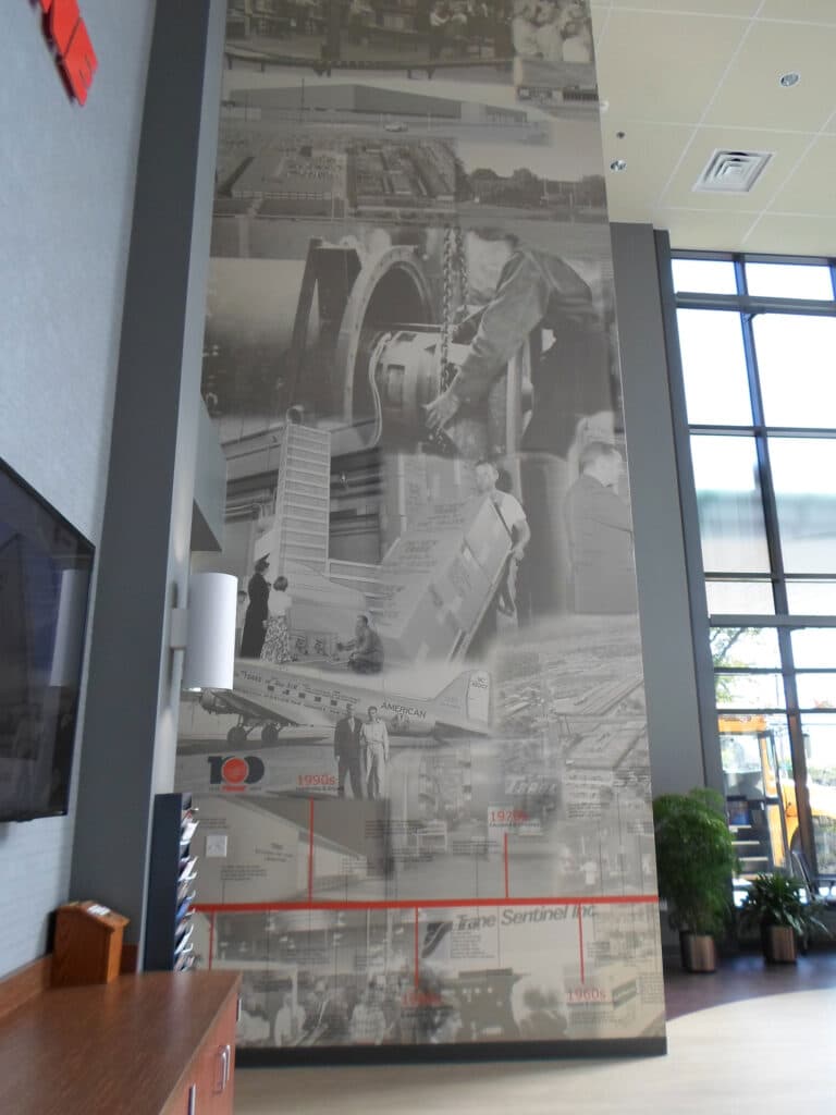 Interior Lobby Trane Plant 7 Customer Space