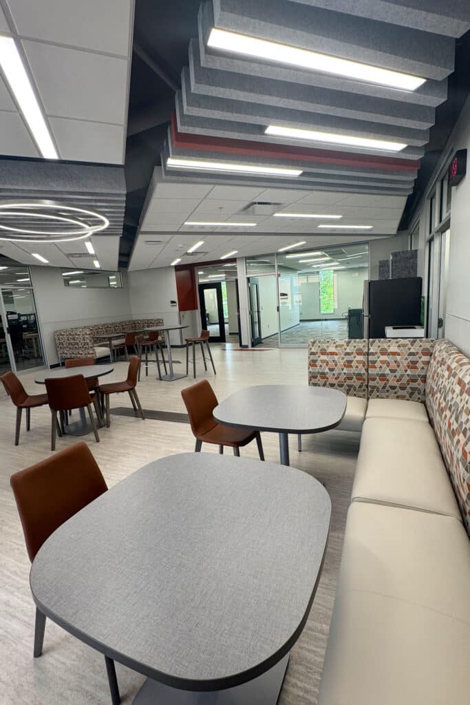 WTC Wanek Innovation Center group study area designed by HSR