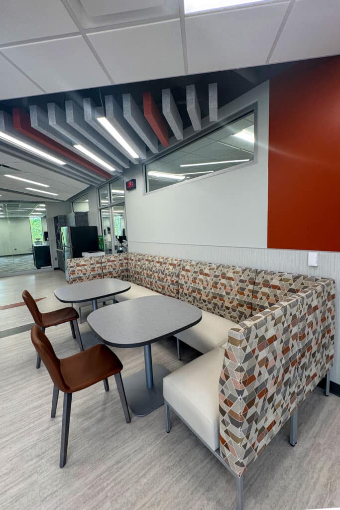 WTC Wanek Innovation Center group study area designed by HSR