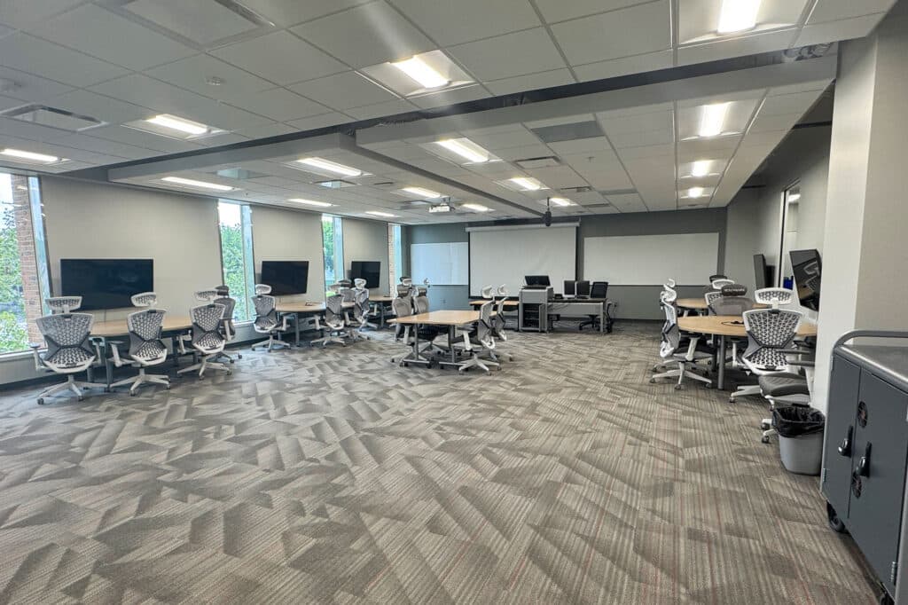 WTC Wanek Innovation Center Classroom designed by HSR
