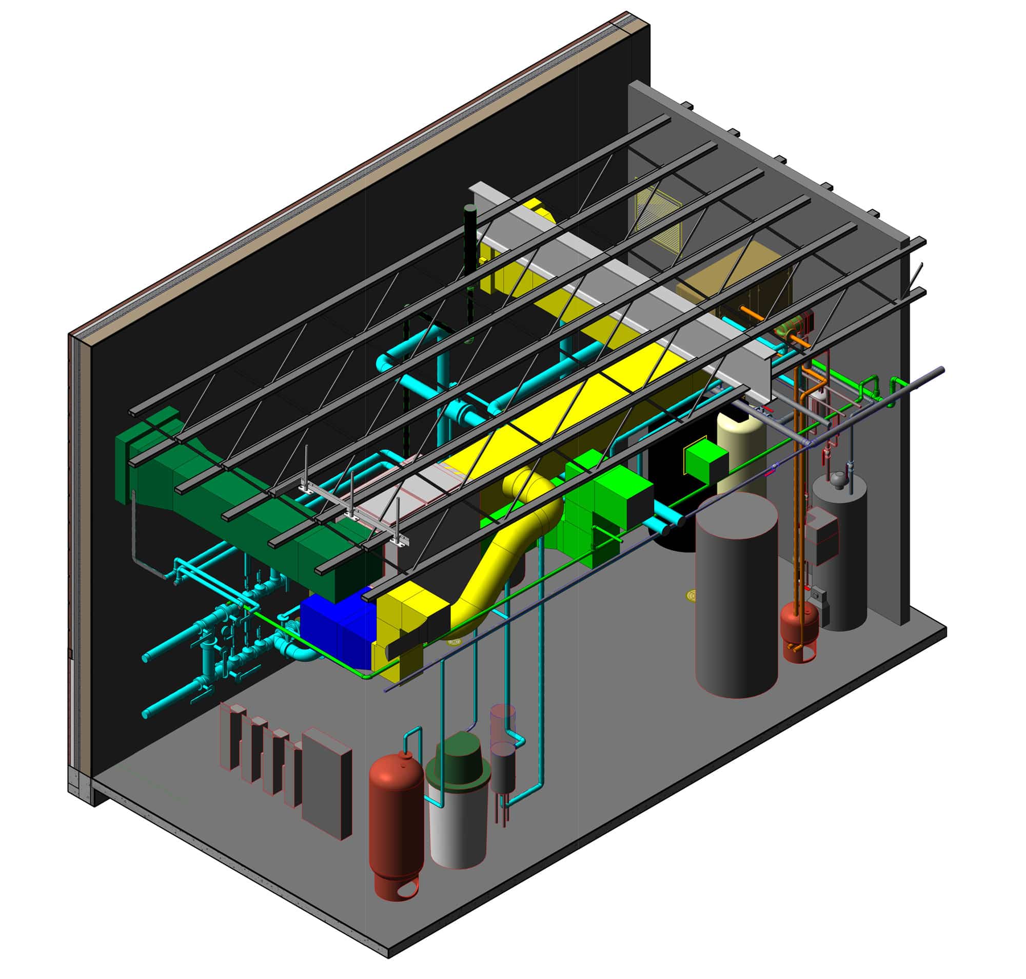 mechanical-3d BIM MEP Model Image