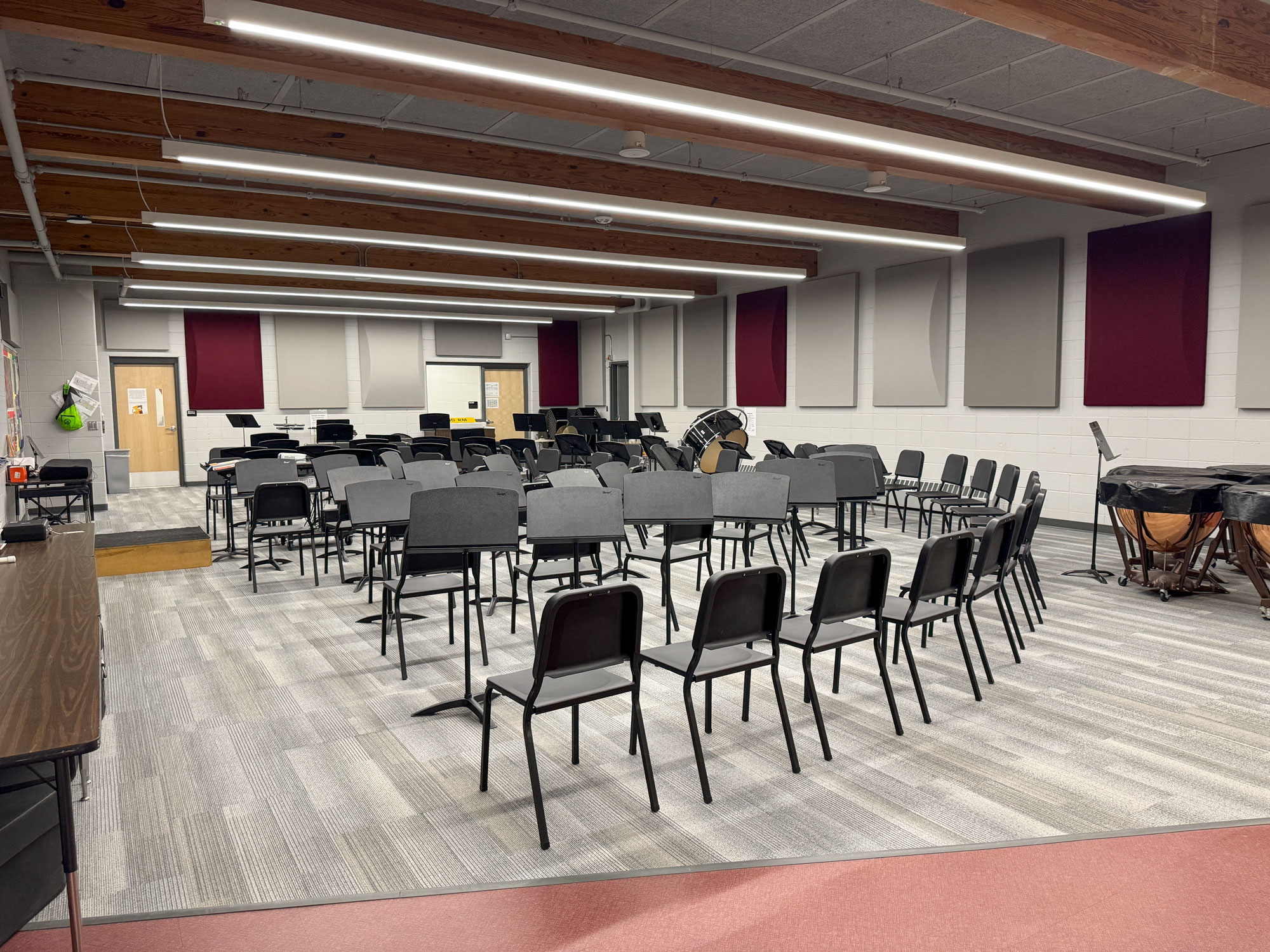Holmen Middle School Music Room