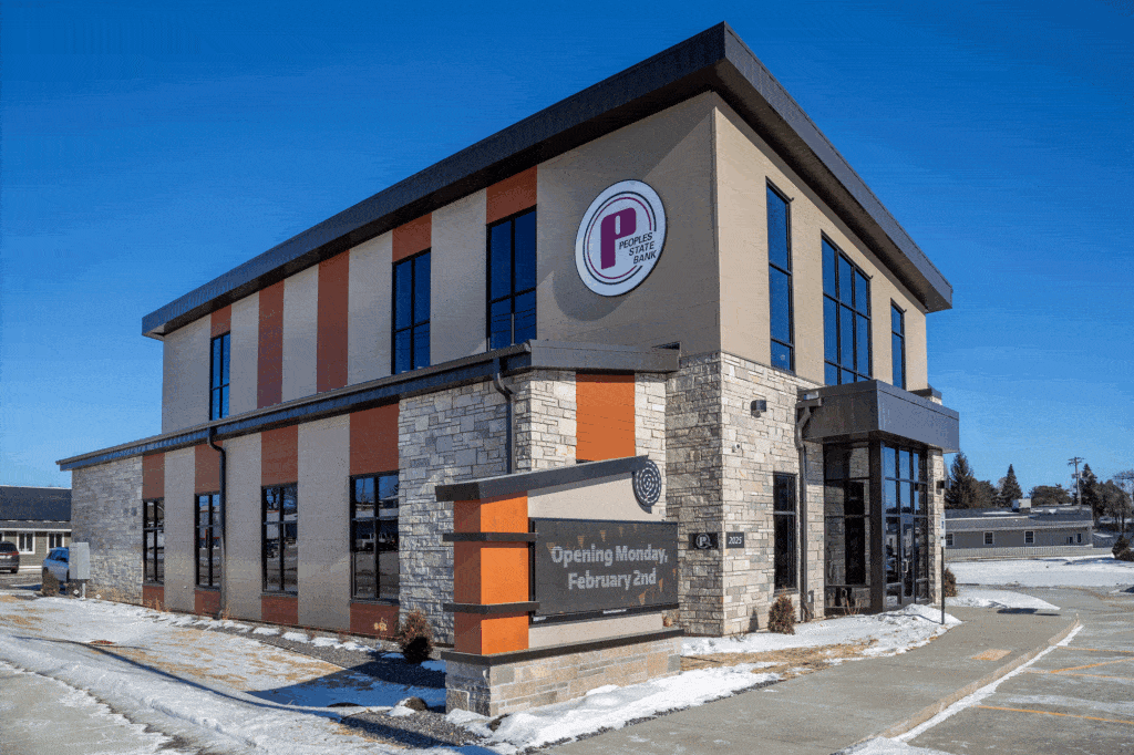 Exterior Image of Peoples State Bank Waukon