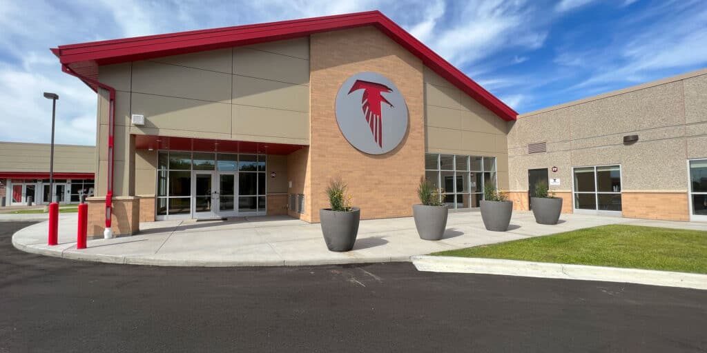 Abbotsford SD FEMA Exterior Image of Entrance