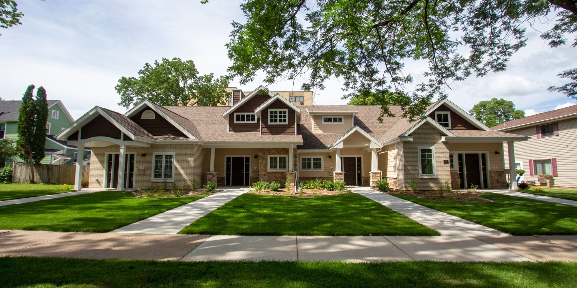 4-Plex Housing designed by HSR