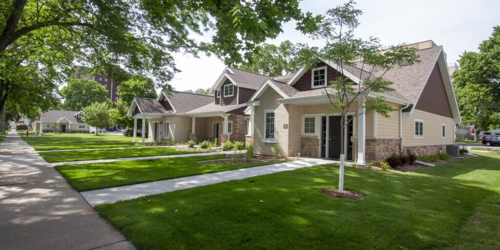 Independent living facility designed by HSR in La Crosse Wisconsin
